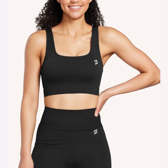Peloton Other - NWT, Peloton, Apparel, Seamless Square Neck Bra, Black XS/S